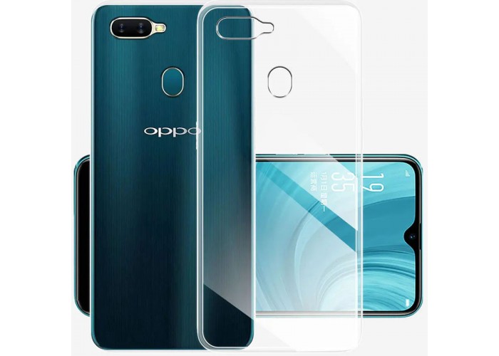 TPU чохол Epic Transparent 1,5mm для Oppo A5s / Oppo A12 / A7