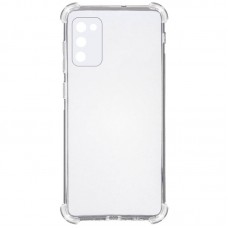TPU чохол GETMAN Ease logo посилені кути Full Camera для Samsung Galaxy A03s  Безбарвний (прозорий) - 00000071579_1