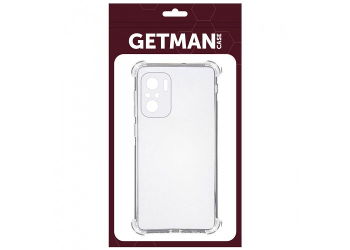 TPU чохол GETMAN Ease logo посилені кути Full Camera для Xiaomi Redmi Note 10 / Note 10s