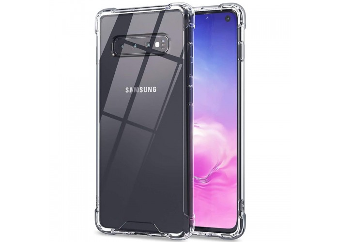 TPU чохол GETMAN Ease logo посилені кути для Samsung Galaxy S10+