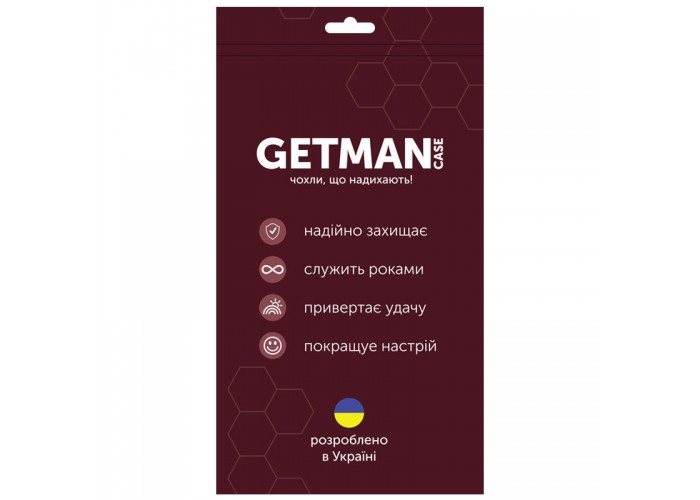 TPU чохол GETMAN Ease logo посилені кути для Samsung Galaxy S10+