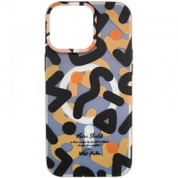 TPU чохол Pastel Chaos with MagSafe для Apple iPhone 16 Pro (6.3")  Black - 00000081242_2