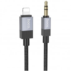 Аудіо кабель Aux Hoco UPA32A Clever digital (Lightning to AUX 3.5mm) (1m)  Black - 00000079084_1