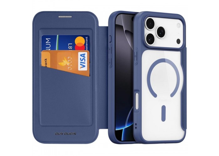 Чохол-книжка Dux Ducis Skin X Pro with MagSafe для Apple iPhone 17 Pro Max (6.9