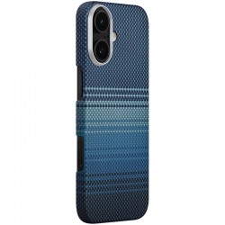 Чохол PC Carbon Protection Slim with MagSafe для Apple iPhone 16 (6.1")  Blue - 00000085089_2