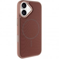Чохол TPU TechWoven Hybrid with MagSafe для Apple iPhone 17 (6.3")  Desert Gold - 00000084835_3