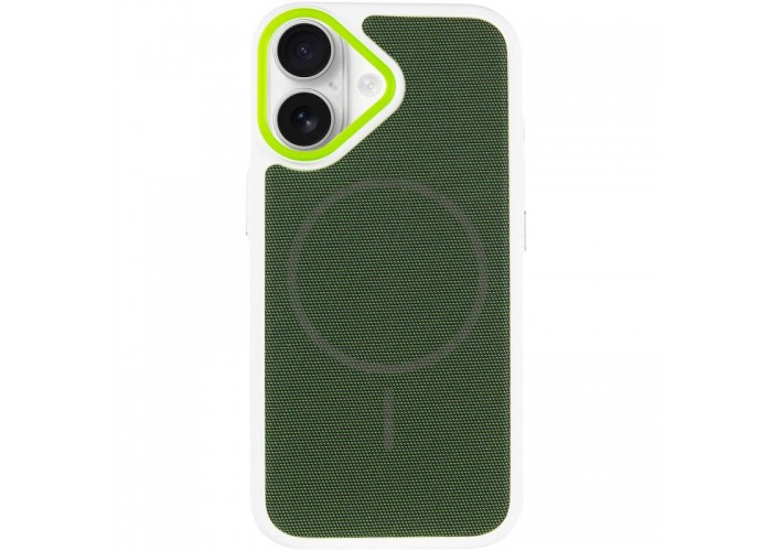 Чохол TPU TechWoven Hybrid with MagSafe для Apple iPhone 17 (6.3