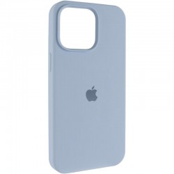 Чохол Silicone Case (AA) Logo with MagSafe для Apple iPhone 11 Pro (5.8")  Блакитний / Lilac Blue - 00000080631_4