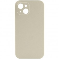 Чохол Silicone Case Full Camera Protective (AA) NO LOGO для Apple iPhone 13 (6.1")  Бежевий / Antique White - 00000070227_58