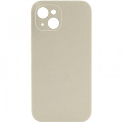 Чохол Silicone Case Full Camera Protective (AA) NO LOGO для Apple iPhone 13 (6.1")  Бежевий / Antique White - 00000070227_58