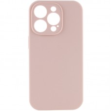 Чохол Silicone Case Full Camera Protective (AA) NO LOGO для Apple iPhone 14 Pro Max (6.7")  Рожевий / Pink Sand - 00000070232_20