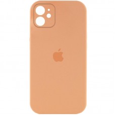 Чохол Silicone Case Full Camera Protective (AA) для Apple iPhone 12 (6.1")  Помаранчевий / Cantaloupe - 00000042250_35
