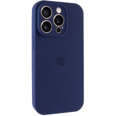 Чохол Silicone Case Full Camera Protective (AA) для Apple iPhone 13 Pro (6.1")  Синій / Deep navy - 00000050656_19