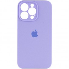Чохол Silicone Case Full Camera Protective (AA) для Apple iPhone 13 Pro Max (6.7")  Бузковий / Dasheen - 00000050658_20