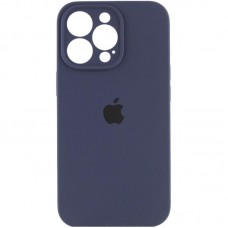 Чохол Silicone Case Full Camera Protective (AA) для Apple iPhone 13 Pro Max (6.7")  Темно-синій / Midnight blue - 00000050658_21