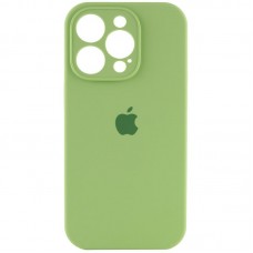 Чохол Silicone Case Full Camera Protective (AA) для Apple iPhone 14 Pro (6.1")  М'ятний / Mint - 00000057050_15