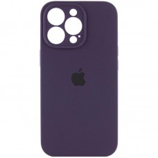 Чохол Silicone Case Full Camera Protective (AA) для Apple iPhone 14 Pro Max (6.7")  Фіолетовий / Elderberry - 00000057053_38