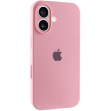 Чохол Silicone Case Full Camera Protective (AA) для Apple iPhone 16 (6.1")  Рожевий / Light pink - 00000074280_4