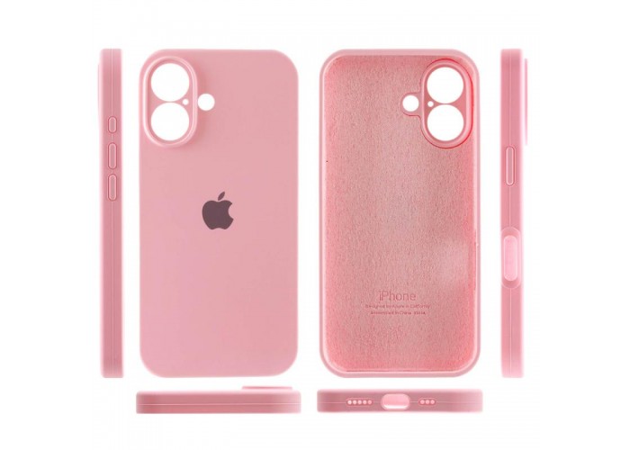 Чохол Silicone Case Full Camera Protective (AA) для Apple iPhone 16 (6.1