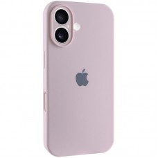 Чохол Silicone Case Full Camera Protective (AA) для Apple iPhone 16 (6.1")  Рожевий / Chalk Pink - 00000074280_27