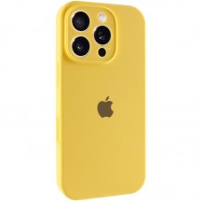 Чохол Silicone Case Full Camera Protective (AA) для Apple iPhone 16 Pro (6.3")  Жовтий / Yellow - 00000074282_6