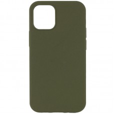 Чохол Silicone Case Full Protective (AA) NO LOGO для Apple iPhone 12 Pro Max (6.7")  Зелений / Dark Olive - 00000072449_14
