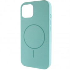 Чохол Silicone Case Full Protective (AA) NO LOGO with MagSafe для Apple iPhone 11 (6.1")  Бірюзовий / Marine Green - 00000076442_4