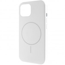Чохол Silicone Case Full Protective (AA) NO LOGO with MagSafe для Apple iPhone 11 (6.1")  Білий / White - 00000076442_2