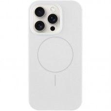 Чохол Silicone Case Full Protective (AA) NO LOGO with MagSafe для Apple iPhone 13 Pro (6.1")  Білий / White - 00000076448_2