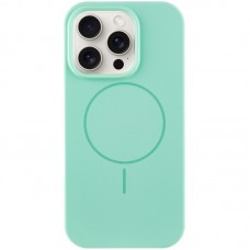 Чохол Silicone Case Full Protective (AA) NO LOGO with MagSafe для Apple iPhone 15 Pro Max (6.7")  Зелений / Spearmint - 00000076456_11