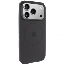 Чохол Silicone Case Full Protective (AA) V2 with MagSafe для Apple iPhone 17 Pro (6.3")  Сірий / Dark Gray - 00000081006_9