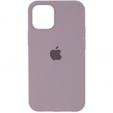 Чохол Silicone Case Full Protective (AA) для Apple iPhone 12 Pro Max (6.7")  Сірий / Lavender - 00000038663_56
