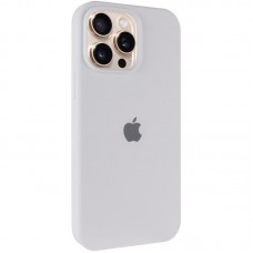 Чохол Silicone Case Full Protective (AA) для Apple iPhone 15 Pro Max (6.7")  Білий / White - 00000065420_4
