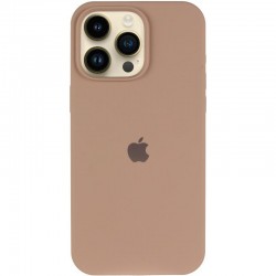Чохол Silicone Case Full Protective (AA) для Apple iPhone 16 Pro Max (6.9")  Бежевий / Desert Gold - 00000072978_109