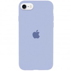 Чохол Silicone Case Full Protective (AA) для Apple iPhone SE (2020)  Блакитний / Lilac Blue - 00000036209_9