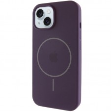 Чохол Silicone Case Full Protective (AA) with MagSafe для Apple iPhone 14 (6.1")  Фіолетовий / Elderberry - 00000076463_29