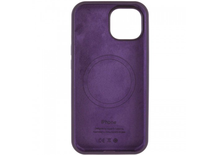Чохол Silicone Case Full Protective (AA) with MagSafe для Apple iPhone 14 (6.1