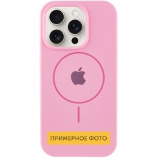 Чохол Silicone Case Full Protective (AA) with MagSafe для Apple iPhone 16 Plus (6.7")  Рожевий / Light pink - 00000076439_18