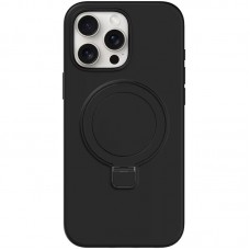 Чохол Silicone Case Full Protective NO LOGO with Ring для Apple iPhone 13 Pro (6.1")  Black - 00000078477_1