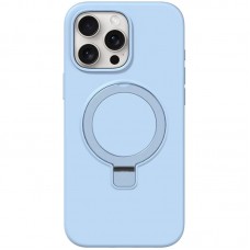 Чохол Silicone Case Full Protective NO LOGO with Ring для Apple iPhone 13 Pro (6.1")  Blue - 00000078477_2