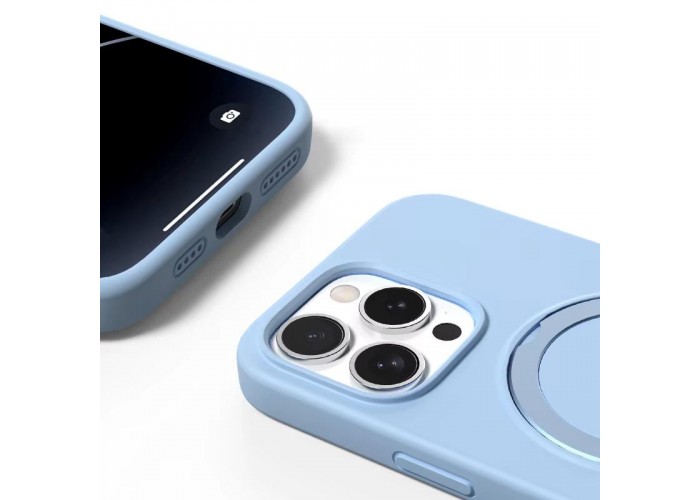 Чохол Silicone Case Full Protective with Ring для Apple iPhone 13 Pro Max (6.7