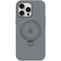 Чохол Silicone Case Full Protective with Ring для Apple iPhone 13 Pro Max (6.7")  Grey - 00000078464_3