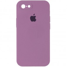 Чохол Silicone Case Square Full Camera Protective (AA) для Apple iPhone 7/8/SE (2020) (4.7")  Ліловий / Lilac Pride - 00000040229_40
