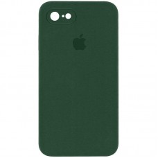 Чохол Silicone Case Square Full Camera Protective (AA) для Apple iPhone 7/8/SE (2020) (4.7")  Зелений / Cyprus Green - 00000040229_44