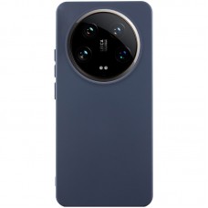 Чохол Silicone Cover Lakshmi (AAA) для Xiaomi 14 Ultra  Темно-синій / Midnight blue - 00000075177_12