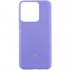 Чохол Silicone Cover Lakshmi (AAA) with Logo для Xiaomi Poco X6 / Note 13 Pro 5G  Бузковий / Dasheen - 00000072786_7