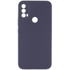Чохол Silicone Cover Lakshmi Full Camera (AAA) для Motorola Moto E40  Сірий / Dark Gray - 00000066986_10