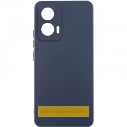Чохол Silicone Cover Lakshmi Full Camera (AAA) для Motorola Moto G15 4G  Темно-синій / Midnight blue - 00000080214_5
