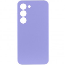 Чохол Silicone Cover Lakshmi Full Camera (AAA) для Samsung Galaxy S22  Бузковий / Dasheen - 00000066999_11