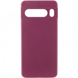 Чохол Silicone Cover Lakshmi Full Camera (AAA) для Xiaomi Poco M7 Pro 5G  Бордовий / Plum - 00000081443_2